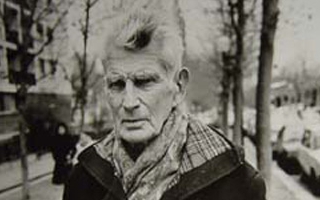 Image of a photograph of Samuel Beckett by John Minihan